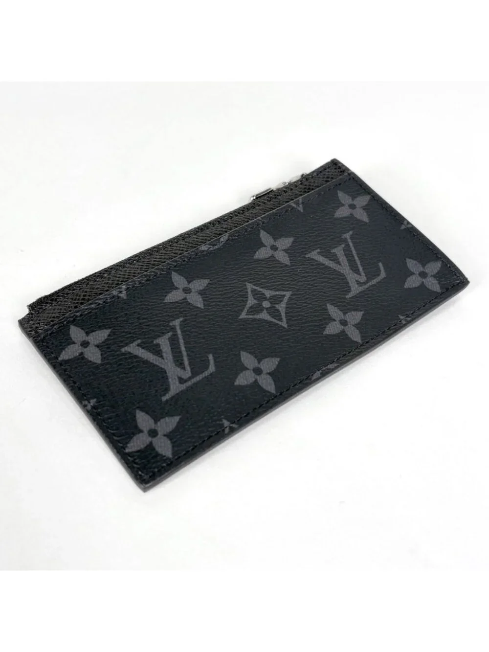 Louis Vuitton Coin Card Holder Case Taigarama Noir